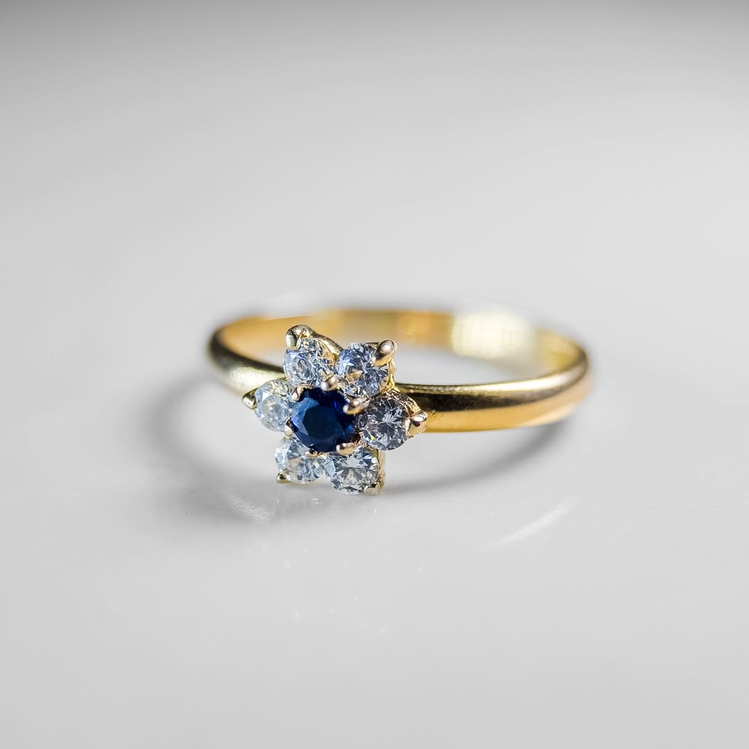 Sortija Roseta Oro 18k